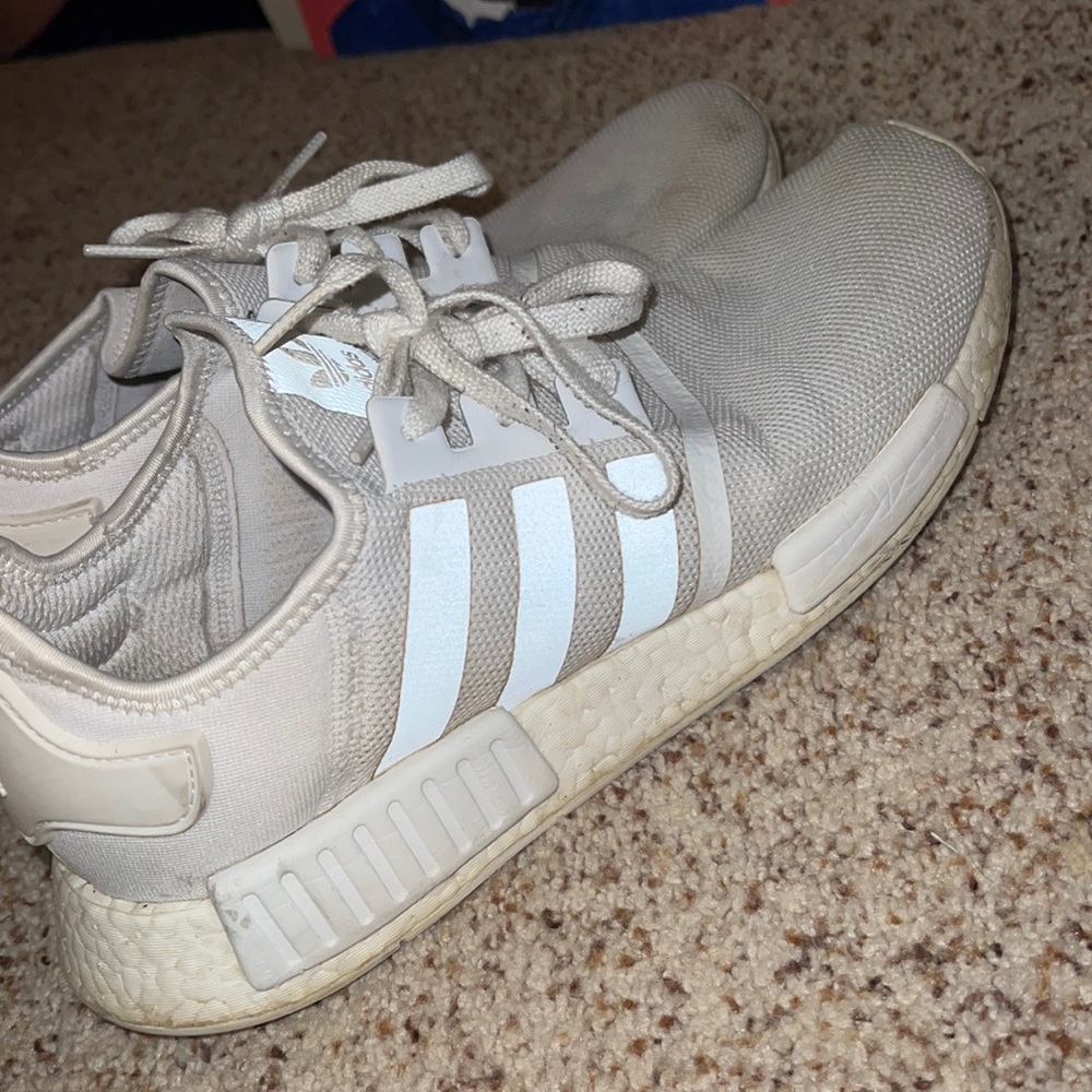 Triple White Adidas NMD